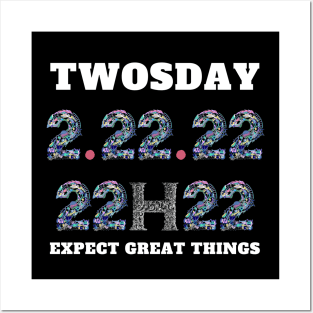 twosday tuesday february 22nd 2022 Posters and Art